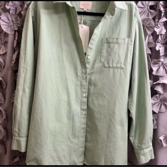 New with tags Sézane Max shirt - Picture 3 of 5